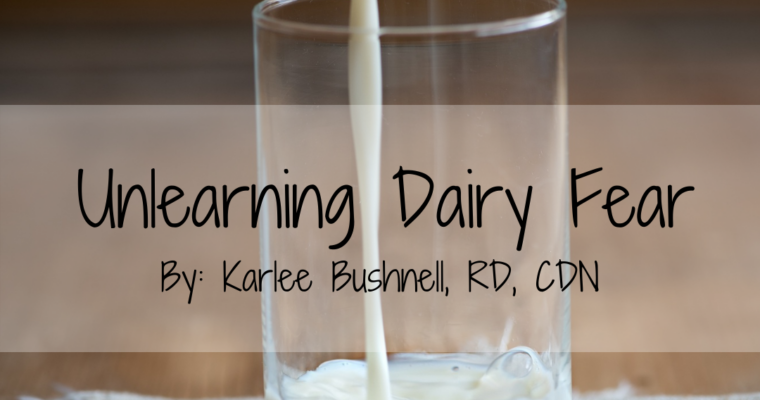 Unlearning Dairy Fear