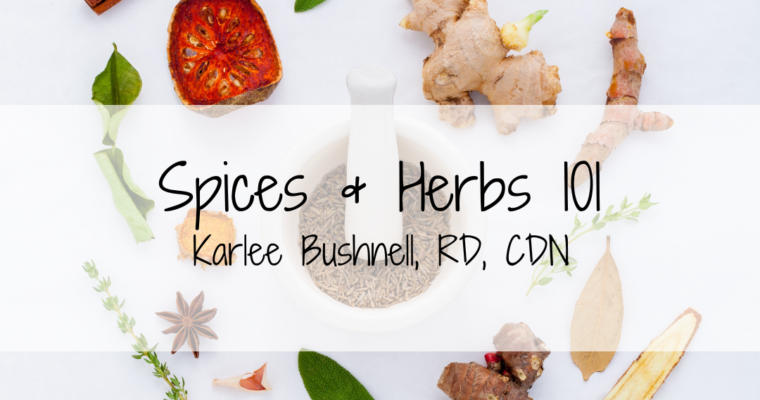 Spices & Herbs 101