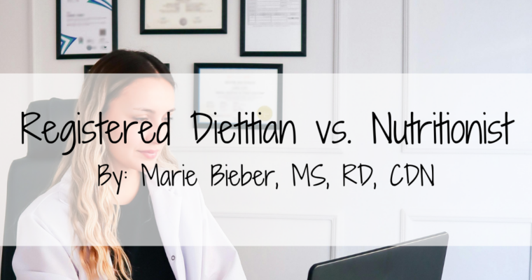 Registered Dietitian vs. Nutritionist